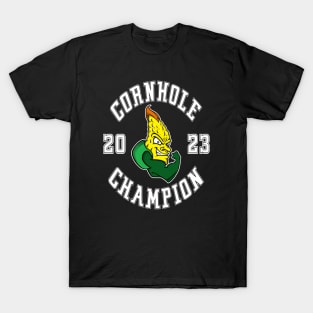 Vintage Cornhole 2023 Champion Graphic Design T-Shirt